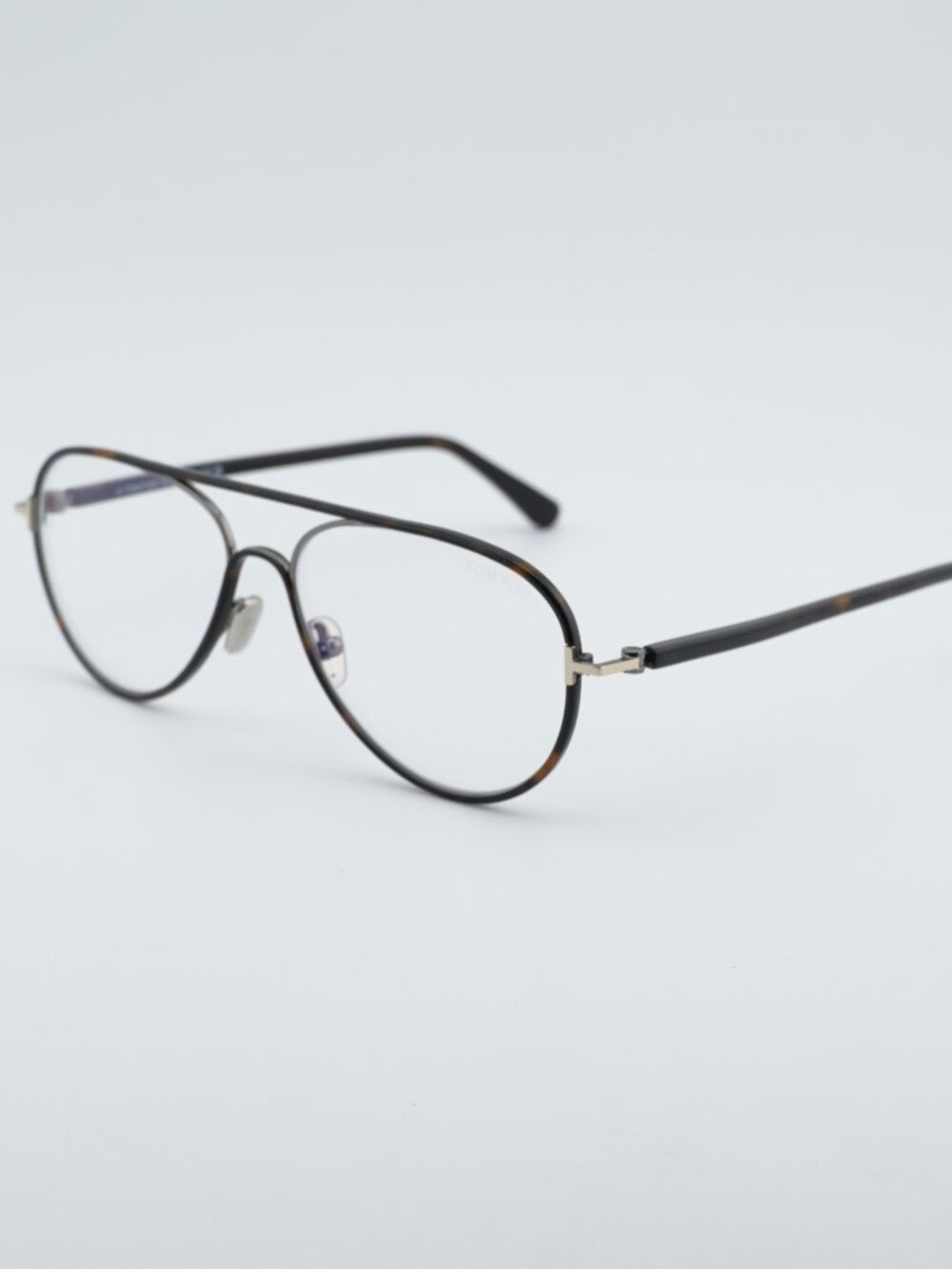 Tom Ford FT5897-B 052 Eyeglasses 57mm Dark Havana Frame, Blue Light Block